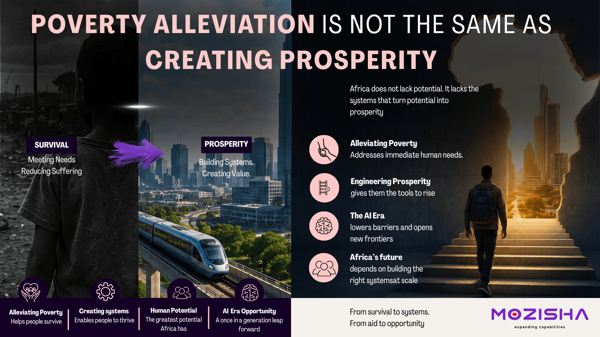 Cover image for Poverty Alleviation Is Not the Same as Creating Prosperity