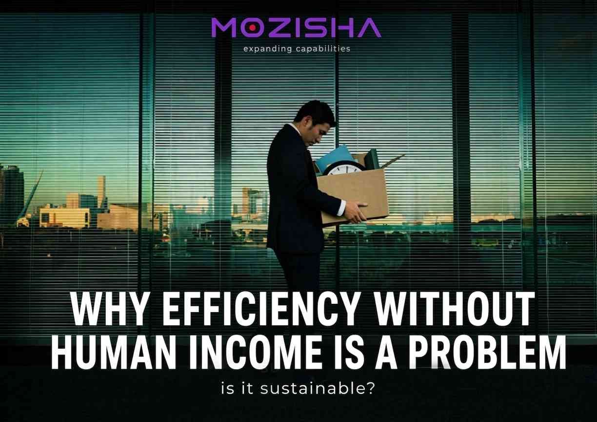 Cover image for What happens if AI replaces a huge share of human jobs?