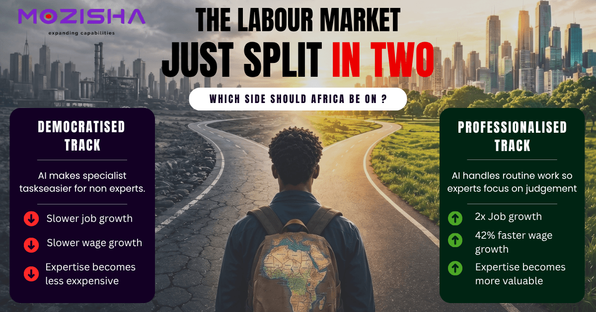 Cover image for The Labour Market Just Split in Two. Here Is Which Side Africa Needs to Be On.